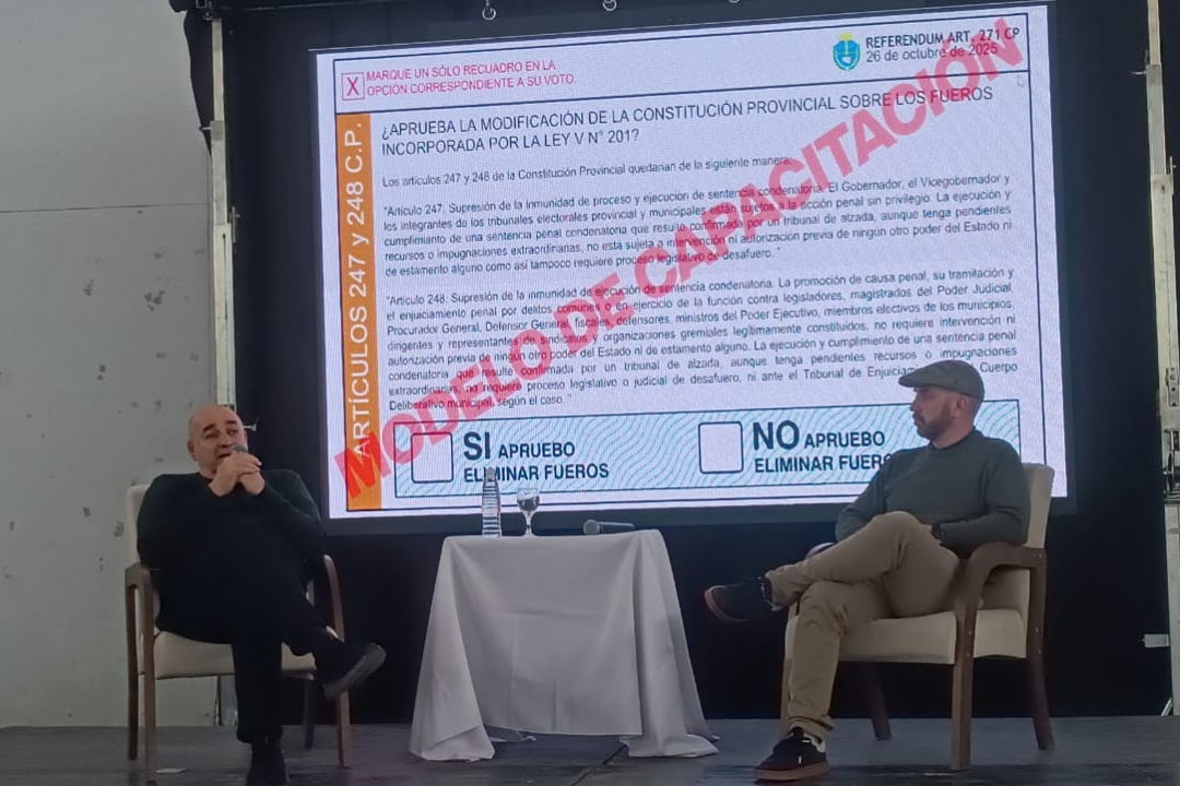 Charla en Sarmiento — Septiembre 2025